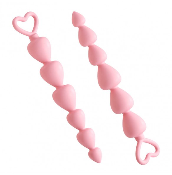 MizzZee - Heart Pull Beads Anal Plug (Intermediate)